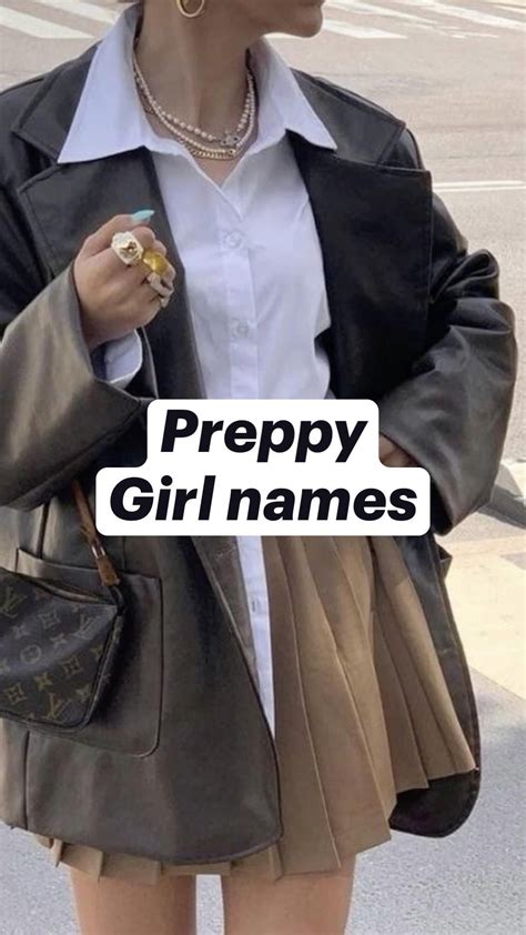 Preppy girl names – Artofit