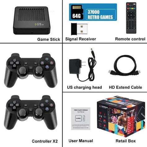 PSS Video Games for Kids,TV Video Games Console, Built-in 5000 Classic ...