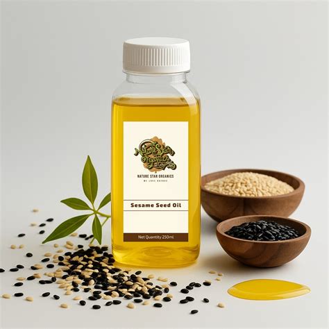 Sesame Seed Oil | Nature Star Organics | Natural Wellness for a ...