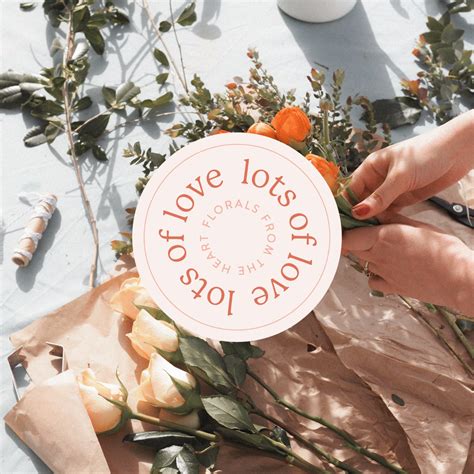 Lots Of Love | Florists Branding on Behance
