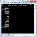Image result for Pyramid C++ Code