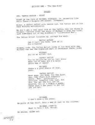 Image result for Prison Breaker Script