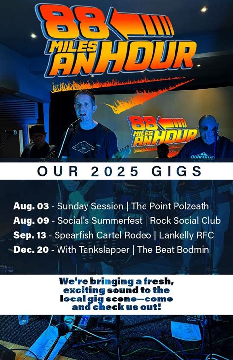 88 Miles An Hour - Live at Sunday Session @ The Point Polzeath, The ...