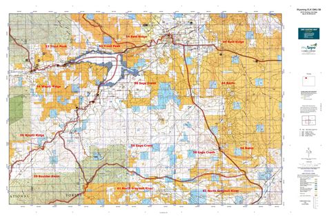 Wyoming Elk Unit Map - Map Worksheets