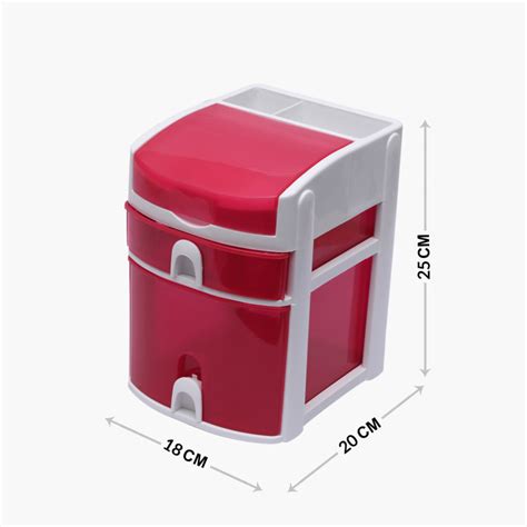 Buy Regan Solid Two Tier Mini Drawer Cabinet from Home Centre at just ...