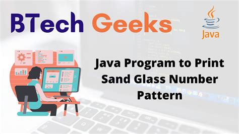 Image result for Pattern Program in Java Like Sand Glass in Java