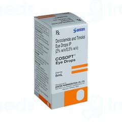 Cosopt Eye Drop 5 Ml - Uses, Side Effects, Dosage, Price | Truemeds