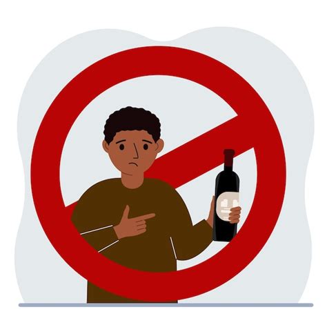 Kleiner Junge mit einer Flasche Alkohol in der Hand Um den Jungen herum ...