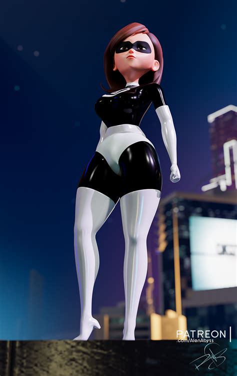 Sexy Helen Parr Elastigirl Latex Suit by AlenAbyss on DeviantArt