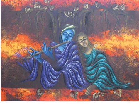 Buy Painting Vision Of Night Ii Artwork No 2051 by Indian Artist Vijaya Ved
