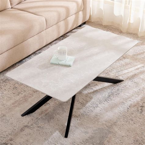 Buy Voxen Coffee Table - Beige from Home Centre at just INR 23332.0