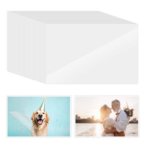4.3"x6.3" Index Card Thermal Laminating Pouches, 100Pcs 6 Mil ...