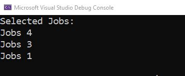 Image result for Job Sequencing Problem C