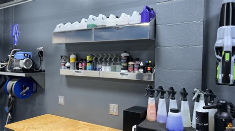 Ultimate Garage Shelf for Auto Detailing — HAWAII DETAILING