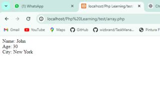 Image result for Example of for Muliti Array PHP