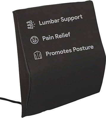 ProHeal Wheelchair Lumbar Pillow - Back Pain Relief - India | Ubuy