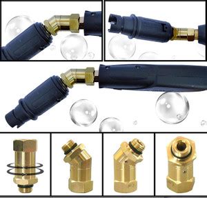 CAZAR 360° Brass Adaptor for Pressure Washer Gun Head Rotation in 360 ...