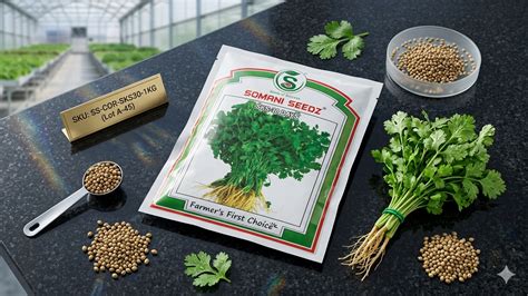 Somani Seeds SKS - 30 days Coriander Seed 500 gm – Cultree India