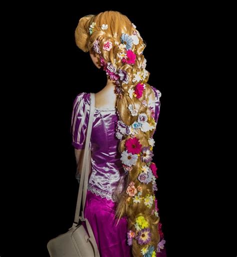 Tangled Rapunzel Hair Braid