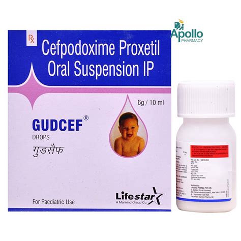 Gudcef Drops | Uses, Side Effects, Price | Apollo Pharmacy
