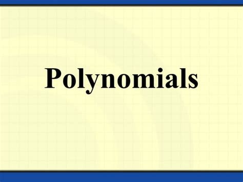 Image result for Polynomials 2