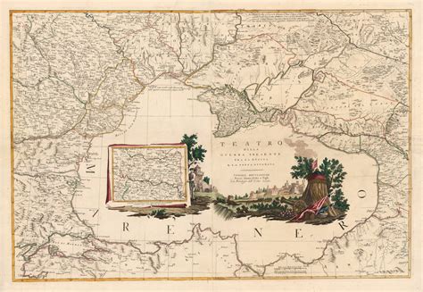 Antonio Zatta, The Black Sea coast, 1788 | The Map House - map of the black sea coast