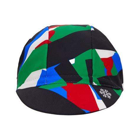 Santini Caps | TDF MONT BLANC-COURCHEVEL Cycling Cap | Cycling Boutique