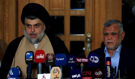 Iraq's Amiri and Sadr Set to Lead Talks on New Government in Baghdad