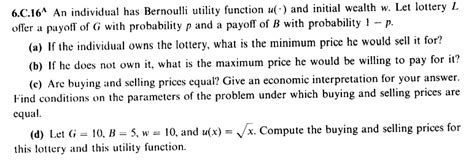 Image result for Bernoulli Expected Utility Function Stat