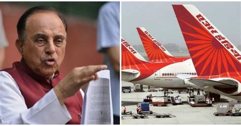 Air India stake sale: Subramanian Swamy threatens to move court, calls ...