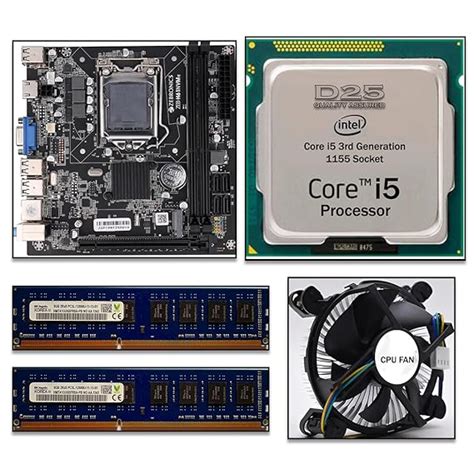 Amazon.in: Buy D25® Pre-Installed Combo of H81 Motherboard with i5 4th ...