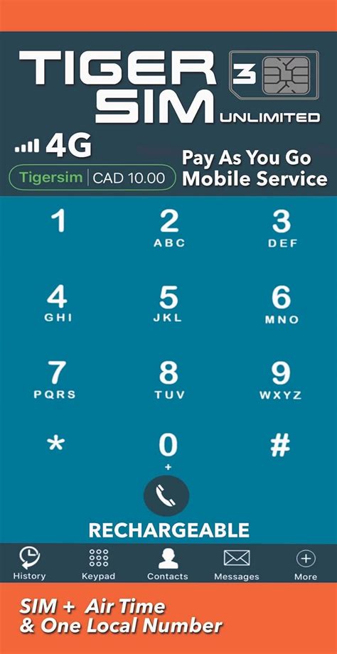 TIGER SIM - CanadaUS.International Mobile Service. | Ubuy India