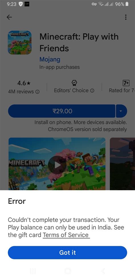 Image result for Google Play Transaction Error