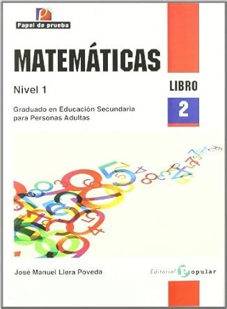 Buy Matemáticas Nivel 1 / Mathematics Level 1: Graduado En Educación ...