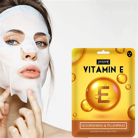 Jaquline USA Vitamin E Sheet Mask – NewU