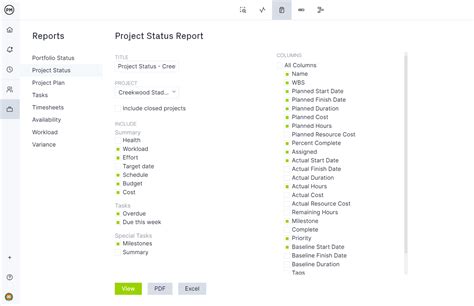Image result for Project Status Report