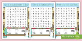 Mapa de Qatar (teacher made) - Twinkl