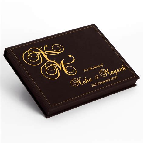 Elegant Invitation Box – Upani