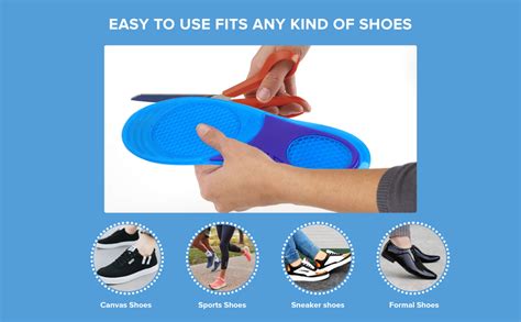 Dr Foot Energizing Comfort with Massaging Gel Insoles | TPE Insoles For ...