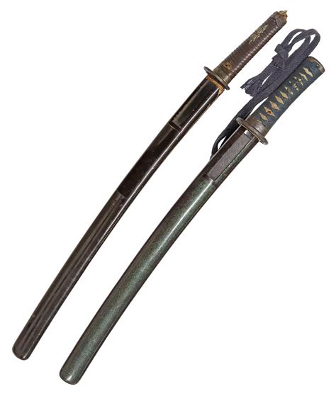 (2) JAPANESE SHORT SWORDS, WAKIZASHIS sold at auction on 20th January ...