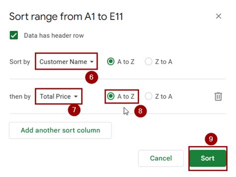 Image result for Google Sheets Sort Multiple Columns
