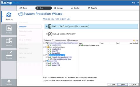 Image result for VSS Backup Software Comparison