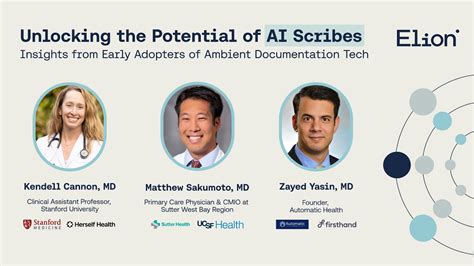 We are thrilled to welcome Matthew Sakumoto, MD as Nabla’s Chief Clinical Product Officer!

Few clin