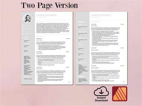 Best 50+ Affinity Publisher Resume Templates Afpub