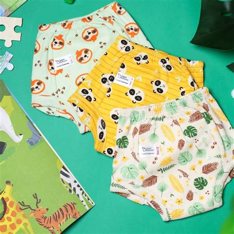 Potty Training Pant (Jungle Jam) for Baby by SuperBottoms