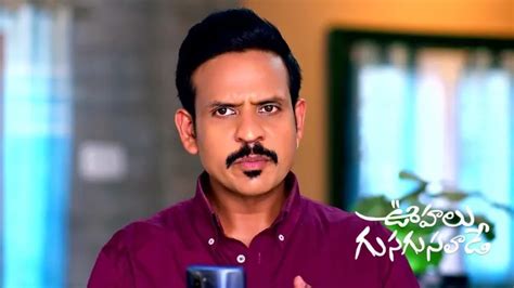Watch Oohalu Gusagusalade TV Serial 7th October 2023 Full Episode 756 ...