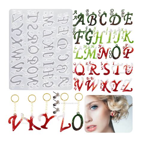 Cursive Alphabet Letter Resin Mould – Resin Store Surat