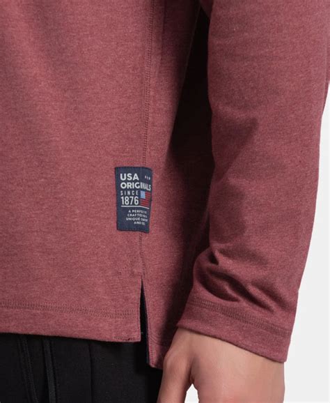 Buy Super Combed Cotton Rich Solid Full Sleeve Henley T-Shirt - Wild ...