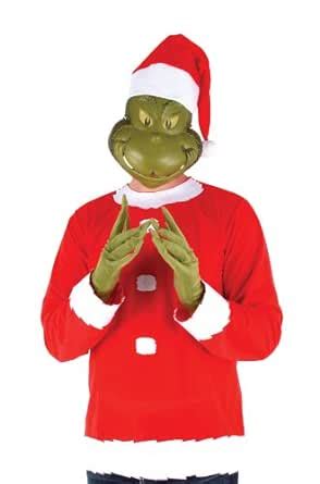 Buy Grinch Costume Ad Sm Med Online at Low Prices in India - Amazon.in