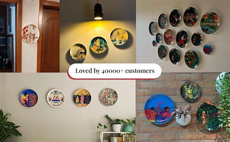 Buy The Plated Project | By Your Side | Ceramic Wall Plates for Home ...